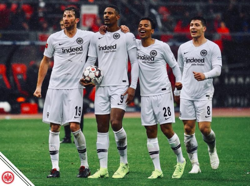 Grup de jucatori de la Eintracht Frankfurt, Bundesliga, Germania