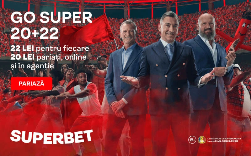 22 LEI Freebet zilnic pentru toți clienții Superbet la Campionatul Mondial 2022