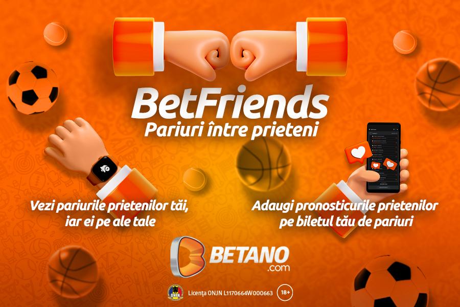 BetFriends de la Betano